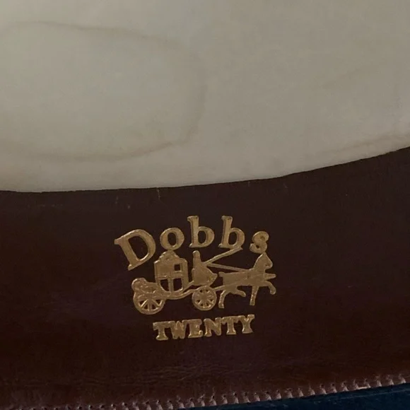 Dobbs Fifth Avenue New York Hat Black Felt Twenty Fedora (READ)👇 7 1/4
